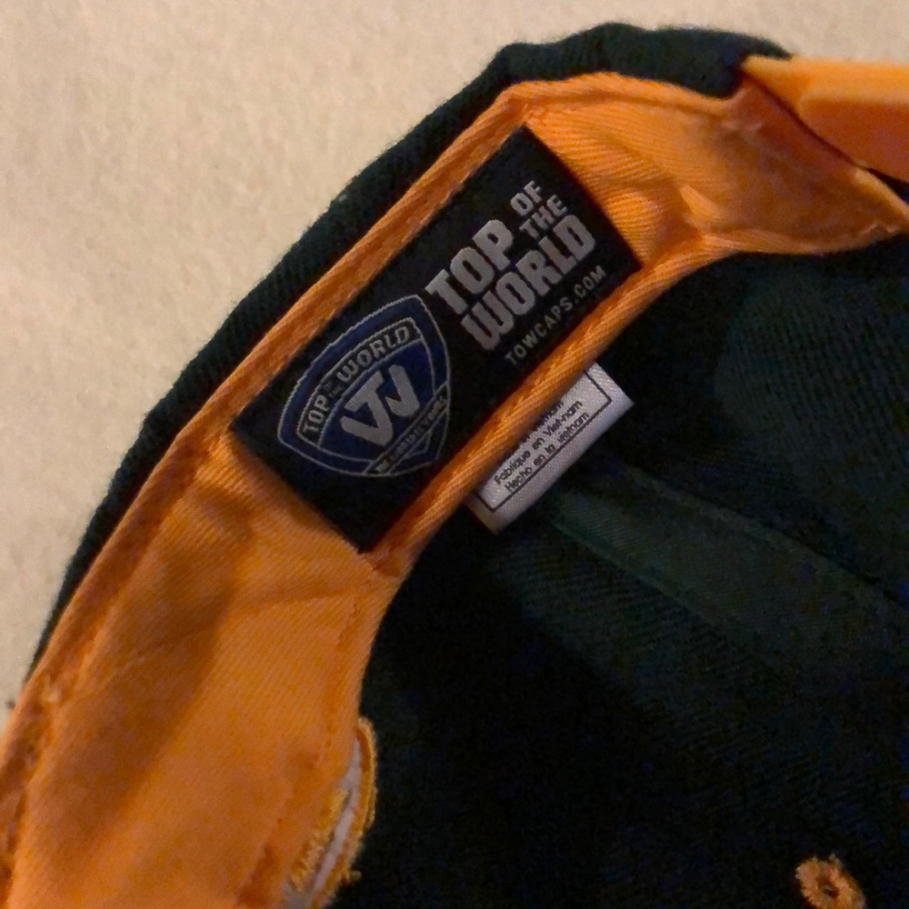 BU Baylor Bears Cap Hat - Top of the World - green white yellow - Picture 5 of 6